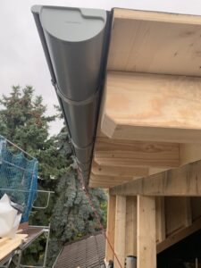 Zimmerer-, Dach- und Spenglerarbeiten einer Gaube – Immobilie Bechtheim